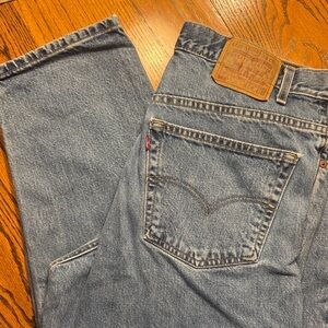 Levi's Men's 560 Classic Straight Jeans in Light Blue